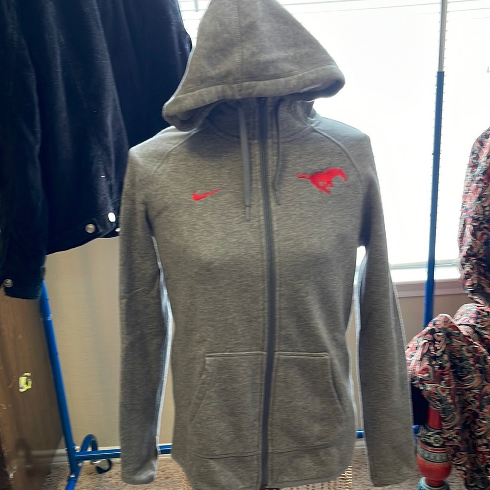 100 percent cotton Nike SMU Hoodie